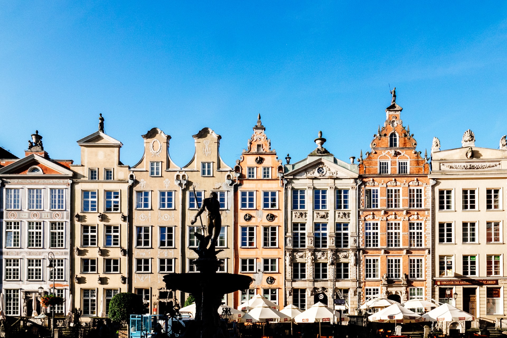 Dluga Street in Gdansk, Poland - ulica Długa, Gdańsk