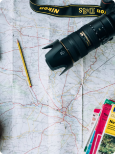 Trip tracker map